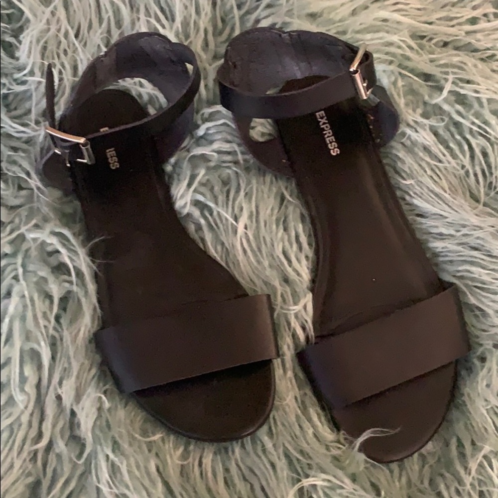 Ankle wrap express sandals